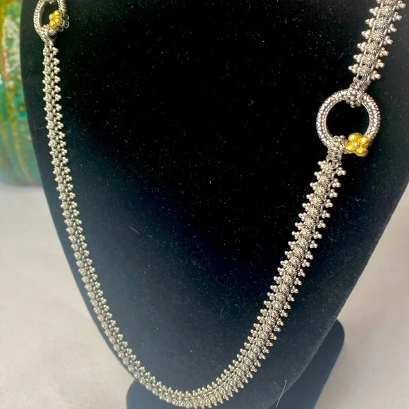 Barbara Bixby Rare Rare, not kidding !! 18k gold and 925 Sterling Silver - Picture 5 of 5